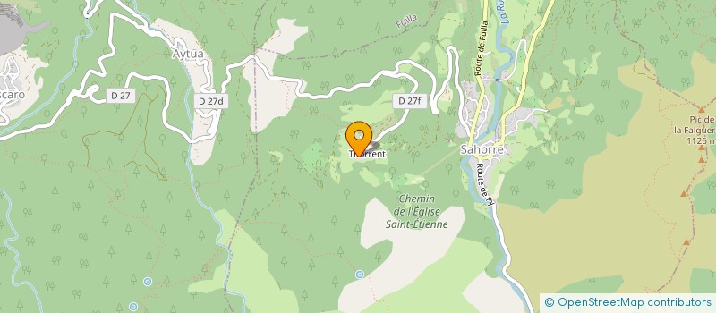 localisation de l'entreprise MONSIEUR PAUL GRIMO  SAHORRE