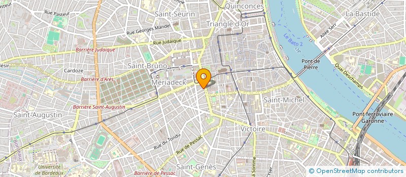 localisation de l'entreprise MONSIEUR PAUL GROLEAUD  BORDEAUX