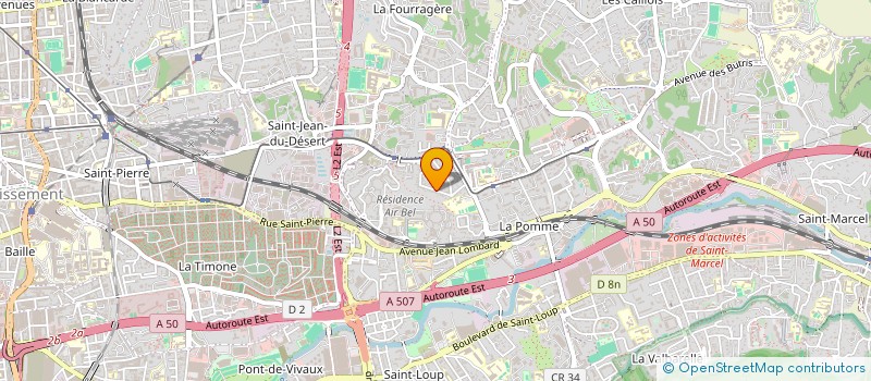 localisation de l'entreprise MONSIEUR PAUL GROSSI à MARSEILLE