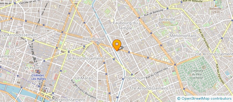 localisation de l'entreprise MONSIEUR PAUL GRUND  PARIS