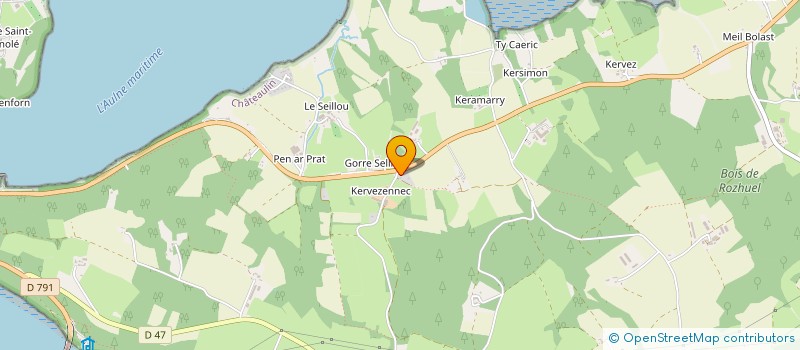 localisation de l'entreprise MONSIEUR PAUL GUEDES à SAINT-SEGAL