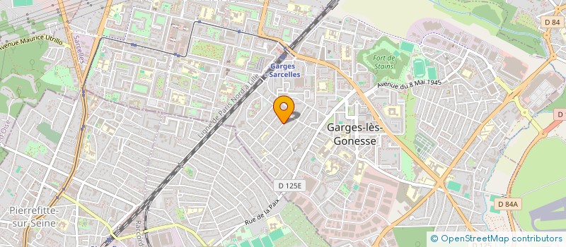 localisation de l'entreprise MONSIEUR PAUL GUEGDES à GARGES-LES-GONESSE