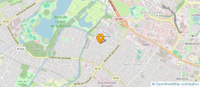 localisation de l'entreprise MONSIEUR PAUL GUENOUN à TOULOUSE
