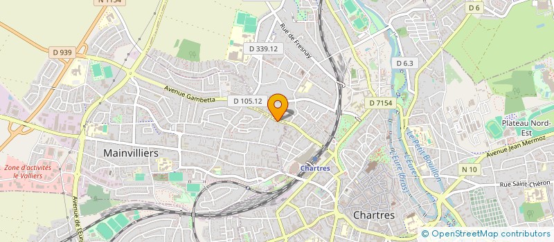 localisation de l'entreprise MONSIEUR PAUL GUERMONPREZ à MAINVILLIERS