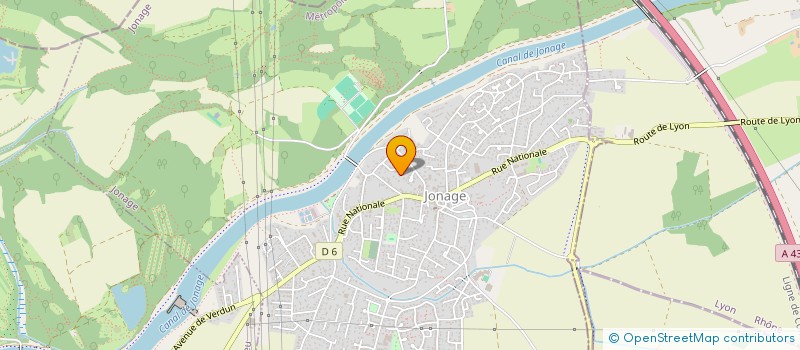 localisation de l'entreprise MONSIEUR PAUL GUEUGUE  JONAGE