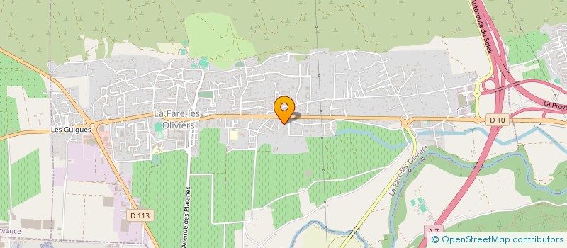 localisation de l'entreprise MONSIEUR PAUL GUIDO  LA FARE-LES-OLIVIERS