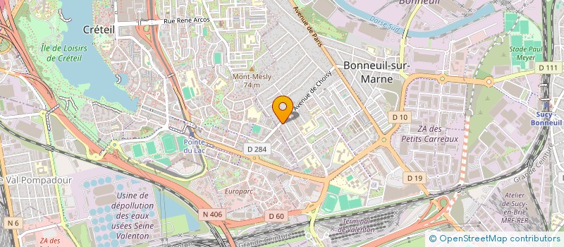 localisation de l'entreprise MONSIEUR PAUL GUIGNARD  BONNEUIL-SUR-MARNE