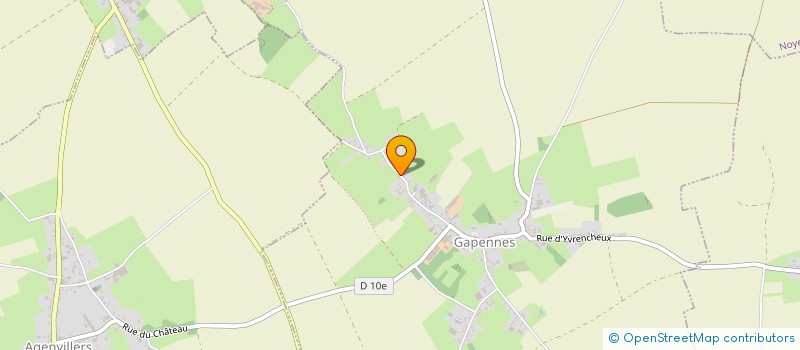 localisation de l'entreprise MONSIEUR PAUL GUILBERT  GAPENNES