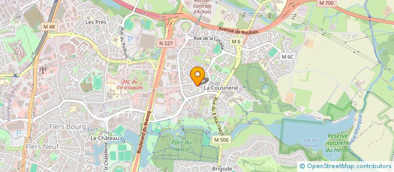 localisation de l'entreprise MONSIEUR PAUL GUILLAUME  VERETZ