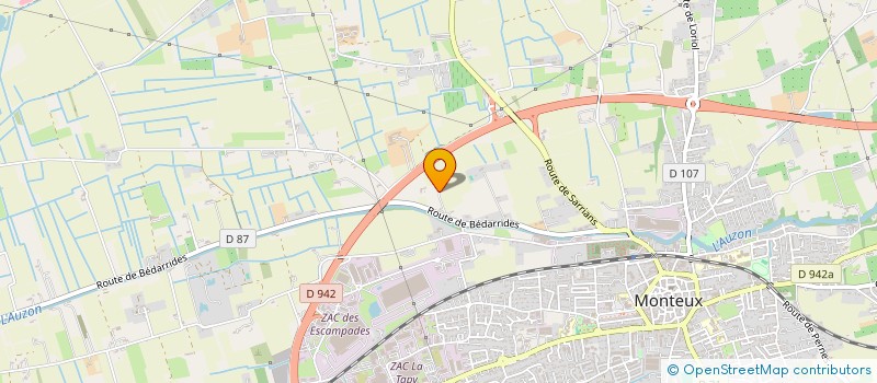 localisation de l'entreprise MONSIEUR PAUL GUILLEN  MONTEUX