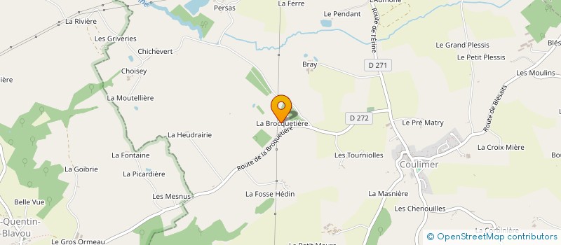 localisation de l'entreprise MONSIEUR PAUL GUILLOT à PERVENCHERES
