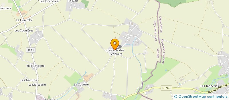 localisation de l'entreprise MONSIEUR PAUL GUILLOTEAU  SAINT-HILAIRE-DES-LOGES