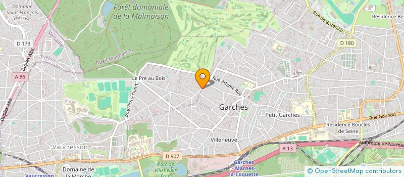 localisation de l'entreprise MONSIEUR PAUL GUIMBARD  VAUCRESSON