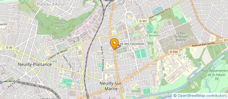 localisation de l'entreprise MONSIEUR PAUL GUIOT à NEUILLY-SUR-MARNE