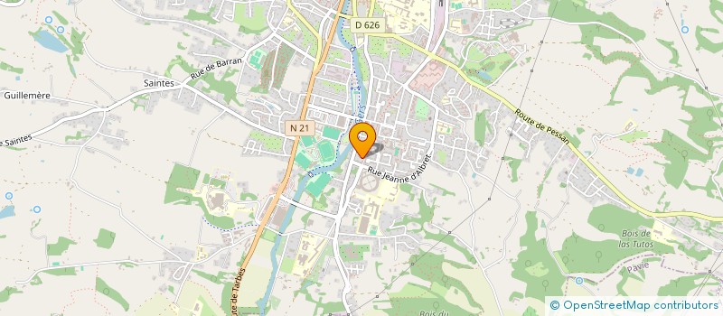 localisation de l'entreprise MONSIEUR PAUL GUMIEL  AUCH