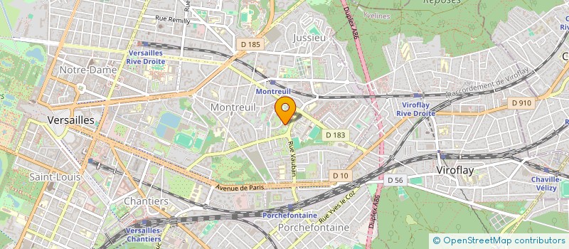 localisation de l'entreprise MONSIEUR PAUL GUNTHER à VERSAILLES