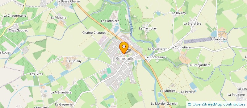 localisation de l'entreprise MONSIEUR PAUL-GUY PICHAUD  REMOUILLE