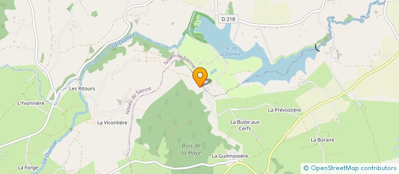 localisation de l'entreprise MONSIEUR PAUL GUYOMARD  VIRE-NORMANDIE