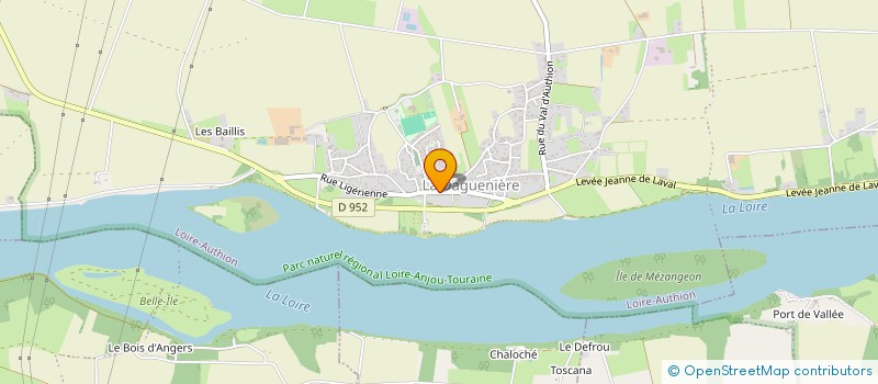 localisation de l'entreprise MONSIEUR PAUL GUYONNEAU à LOIRE-AUTHION