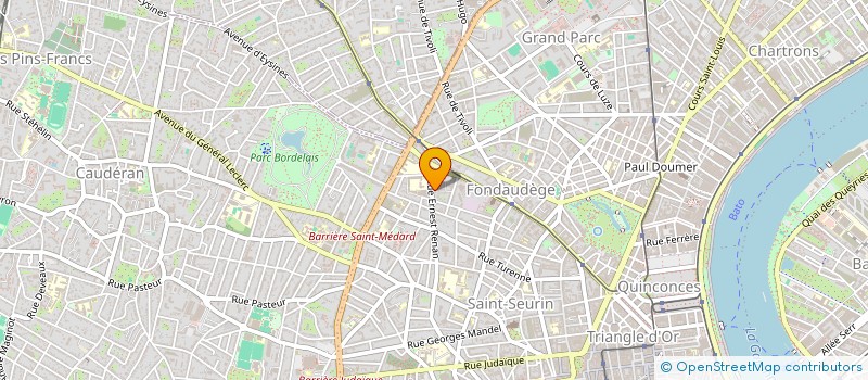 localisation de l'entreprise MONSIEUR PAUL GYSELINCK  BORDEAUX