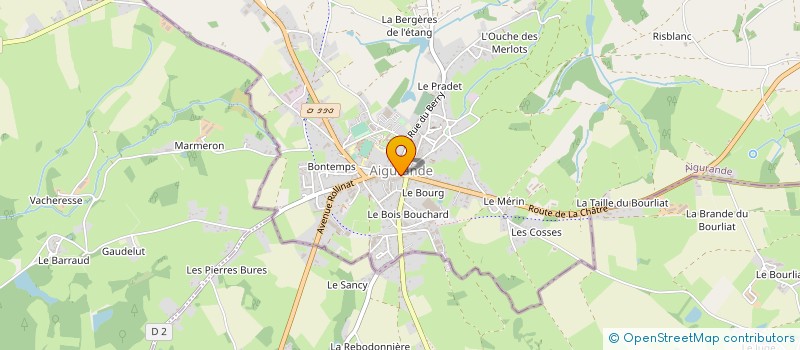 localisation de l'entreprise MONSIEUR PAUL HABBERJAM à AIGURANDE
