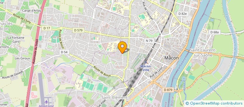 localisation de l'entreprise MONSIEUR PAUL-HADRIEN DESPRET à MACON