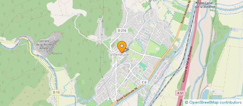 localisation de l'entreprise MONSIEUR PAUL HAERTER  VILLENEUVE