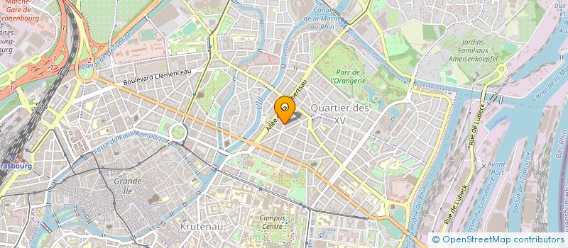 localisation de l'entreprise MONSIEUR PAUL HAMEN à STRASBOURG