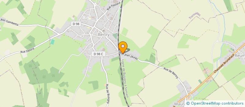 localisation de l'entreprise MONSIEUR PAUL HANOT  BERTRY