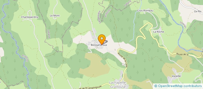 localisation de l'entreprise MONSIEUR PAUL HAON  LACHAPELLE-GRAILLOUSE