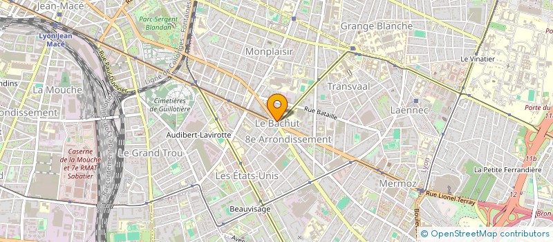 localisation de l'entreprise MONSIEUR PAUL HAOND  SAINT-GENIS-LAVAL