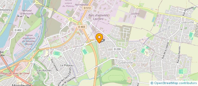 localisation de l'entreprise MONSIEUR PAUL HARACHE  GIBERVILLE