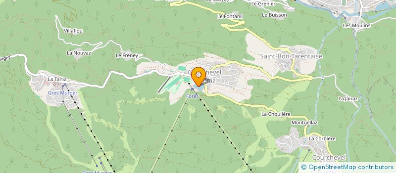 localisation de l'entreprise MONSIEUR PAUL HARBOTTLE à COURCHEVEL