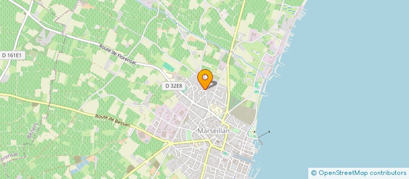 localisation de l'entreprise MONSIEUR PAUL HARRISON à MARSEILLAN