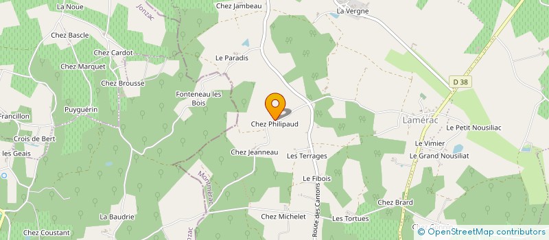 localisation de l'entreprise MONSIEUR PAUL HASKETT à MONTMERAC