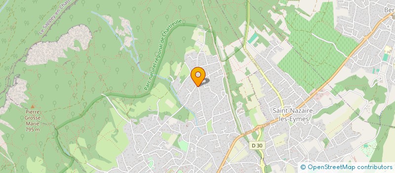 localisation de l'entreprise MONSIEUR PAUL HASSLER à SAINT-ISMIER