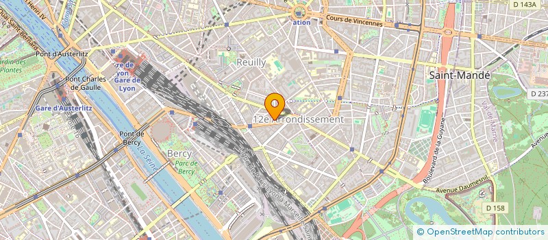 localisation de l'entreprise MONSIEUR PAUL HAUSER  PARIS