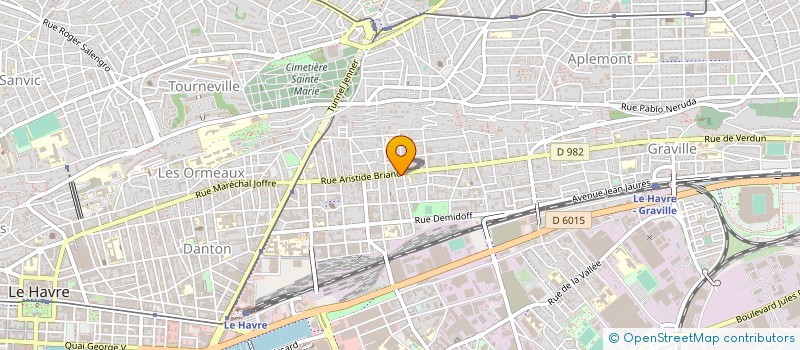 localisation de l'entreprise MONSIEUR PAUL HAUSSETETE à LE HAVRE