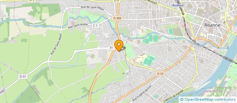 localisation de l'entreprise MONSIEUR PAUL HEBERT à RIORGES