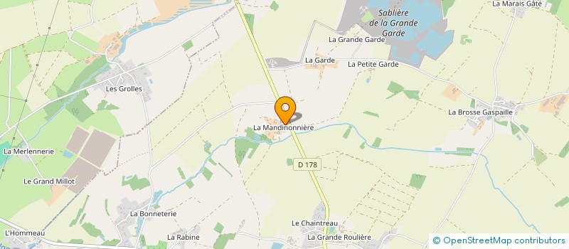 localisation de l'entreprise MONSIEUR PAUL HEGRON  SAINT-COLOMBAN