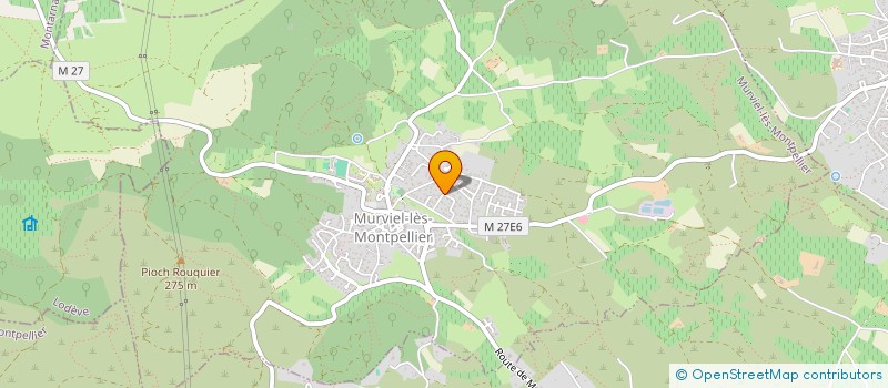 localisation de l'entreprise MONSIEUR PAUL HEMINGWAY à MURVIEL-LES-MONTPELLIER