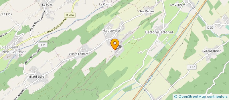 localisation de l'entreprise MONSIEUR PAUL HENDERSON  HAUTEVILLE