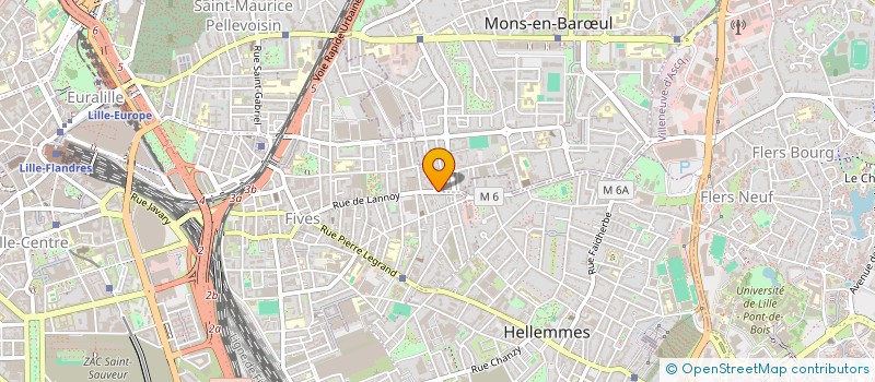 localisation de l'entreprise MONSIEUR PAUL-HENRI GERARD à LILLE