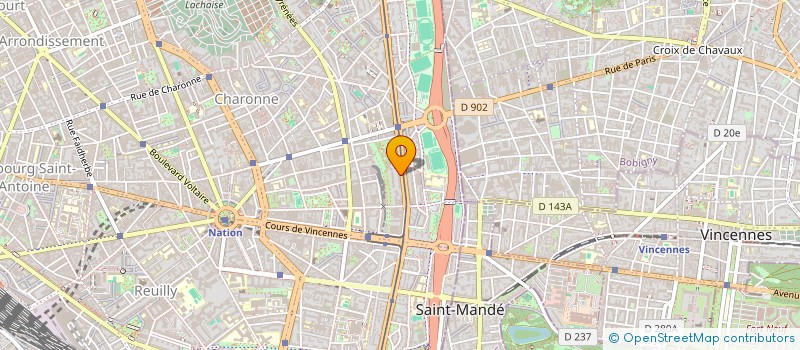 localisation de l'entreprise MONSIEUR PAUL HENRI GOHI  PARIS