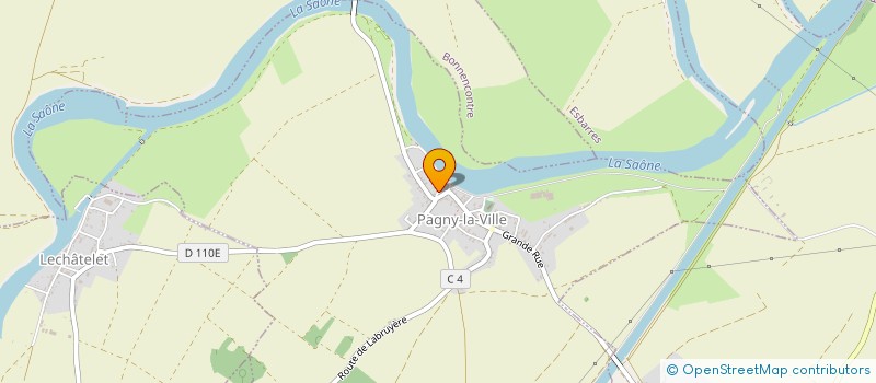 localisation de l'entreprise MONSIEUR PAUL HENRY  PAGNY-LA-VILLE