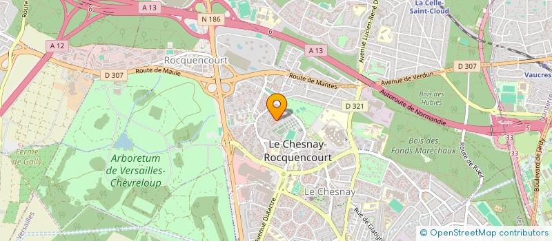 localisation de l'entreprise MONSIEUR PAUL-HENRY CIOCCIA  LE CHESNAY-ROCQUENCOURT