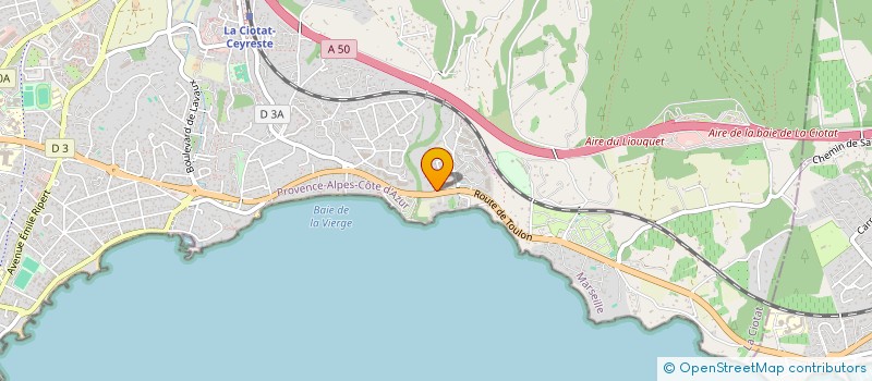 localisation de l'entreprise MONSIEUR PAUL-HENRY LECORNET à LA CIOTAT