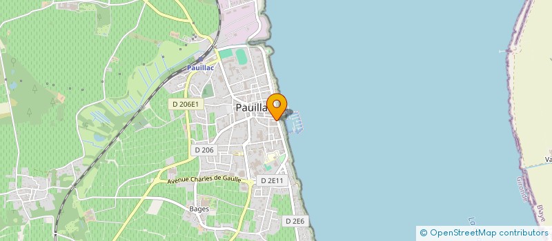localisation de l'entreprise MONSIEUR PAUL HERAUD à PAUILLAC