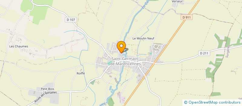 localisation de l'entreprise MONSIEUR PAUL HERAUDEAU à SAINT-PIERRE-LA-NOUE