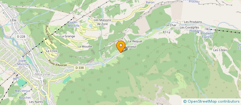 localisation de l'entreprise MONSIEUR PAUL HERBRON  MORZINE